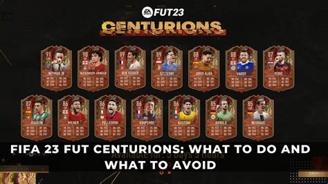 FIFA 23 FUT Centurions: What to do and What to Avoid